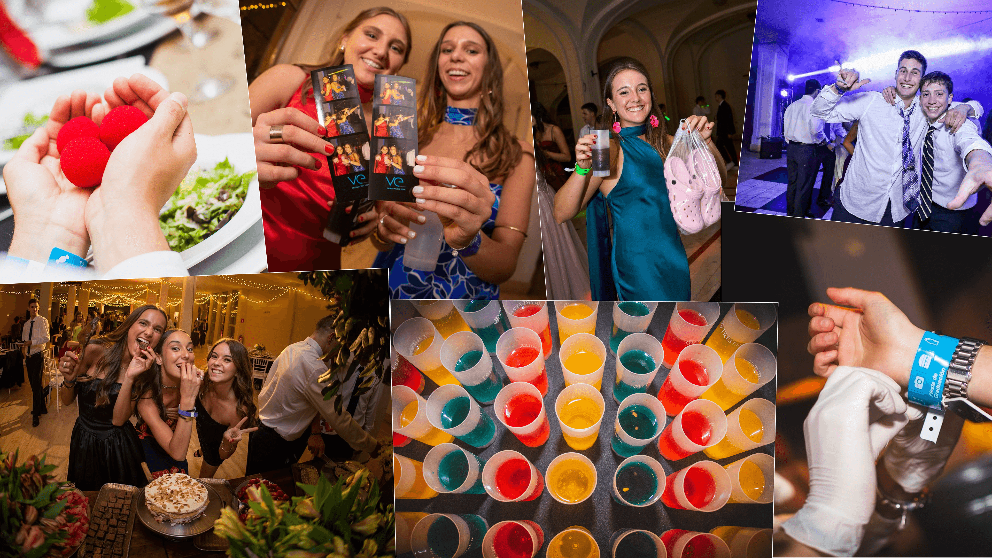 Collage de eventos VodaEventos